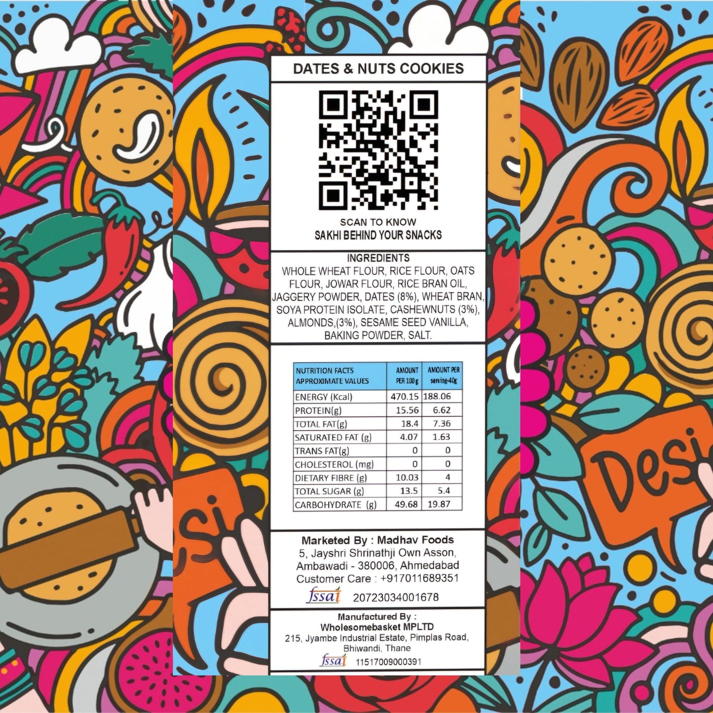 Dates & Nuts Cookies