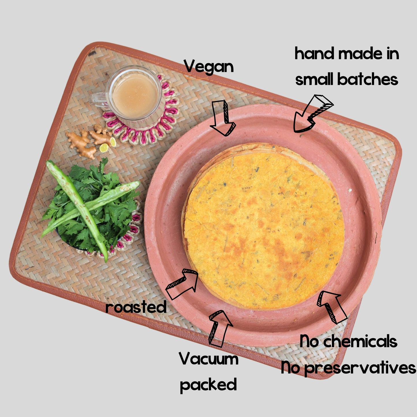 Ginger Chilli Khakhra