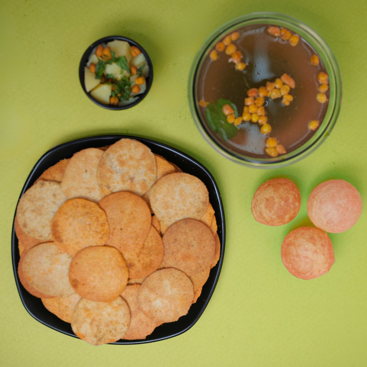 Pani Puri Coin Khakhra