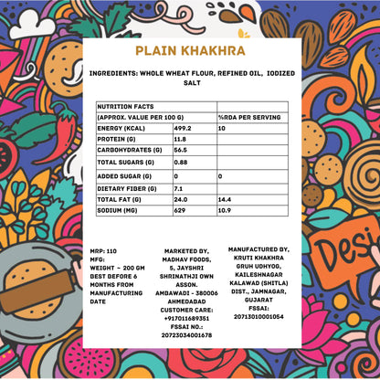 Plain Khakhra